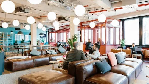 TalentBait Lounge Bereich